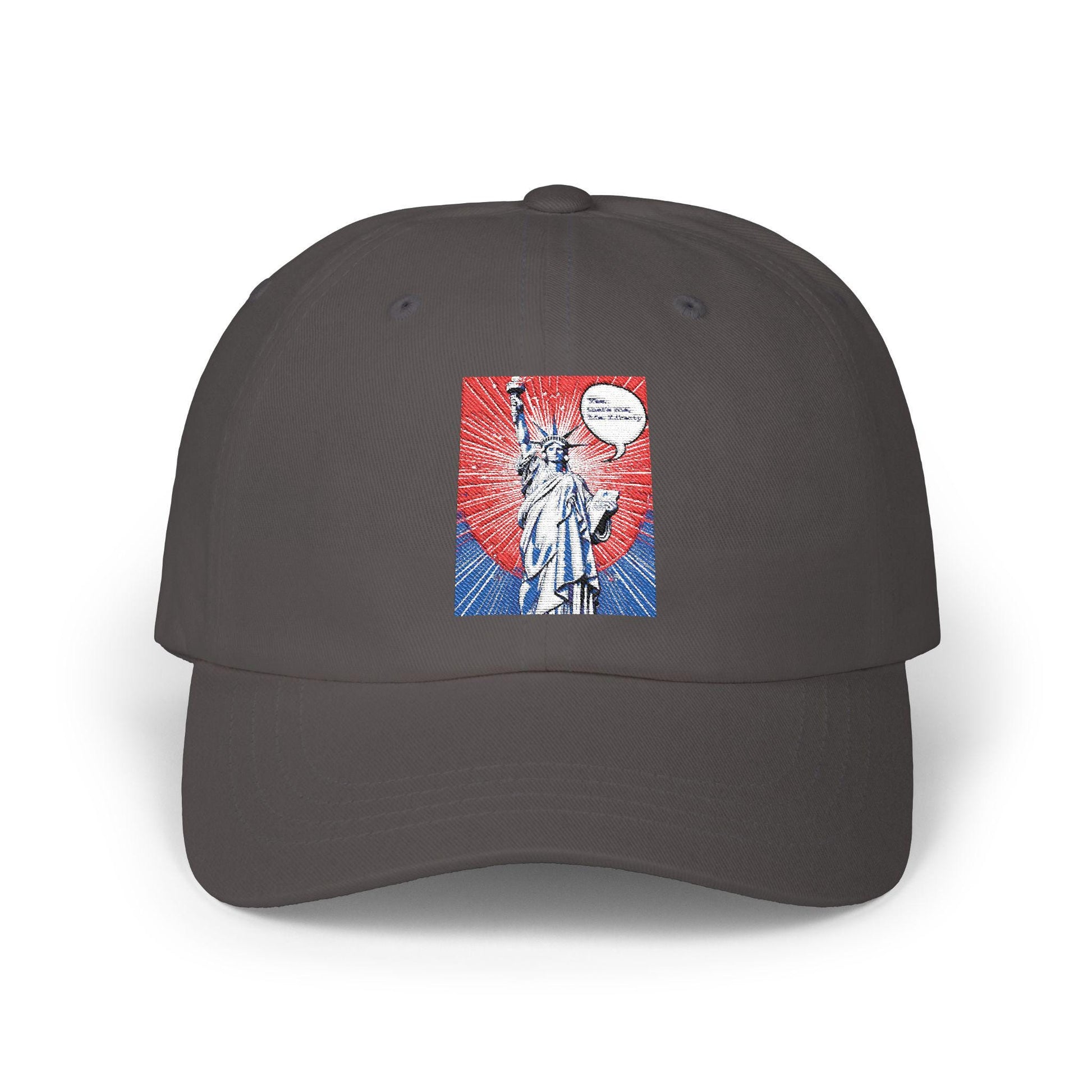 Classic Dad Cap with Liberty Design Cool Summer Hat, Gift for Fathers, Trendy Cap for Men, Casual Style, Patriotic Apparel
