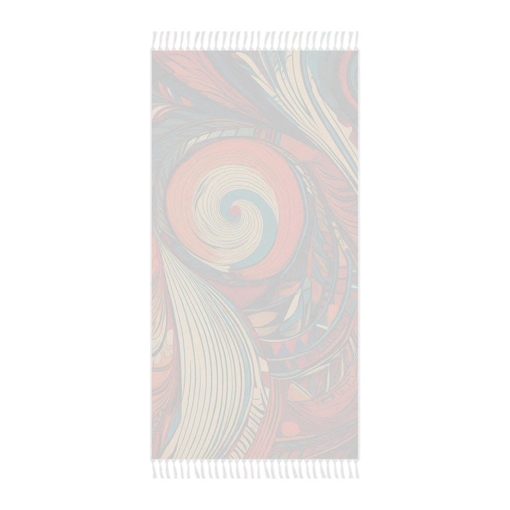 Bohemian Beach Towel - Vibrant Wave Pattern for Summertime Fun, Perfect for Pool Parties, Travel, Boho Decor, Gifts