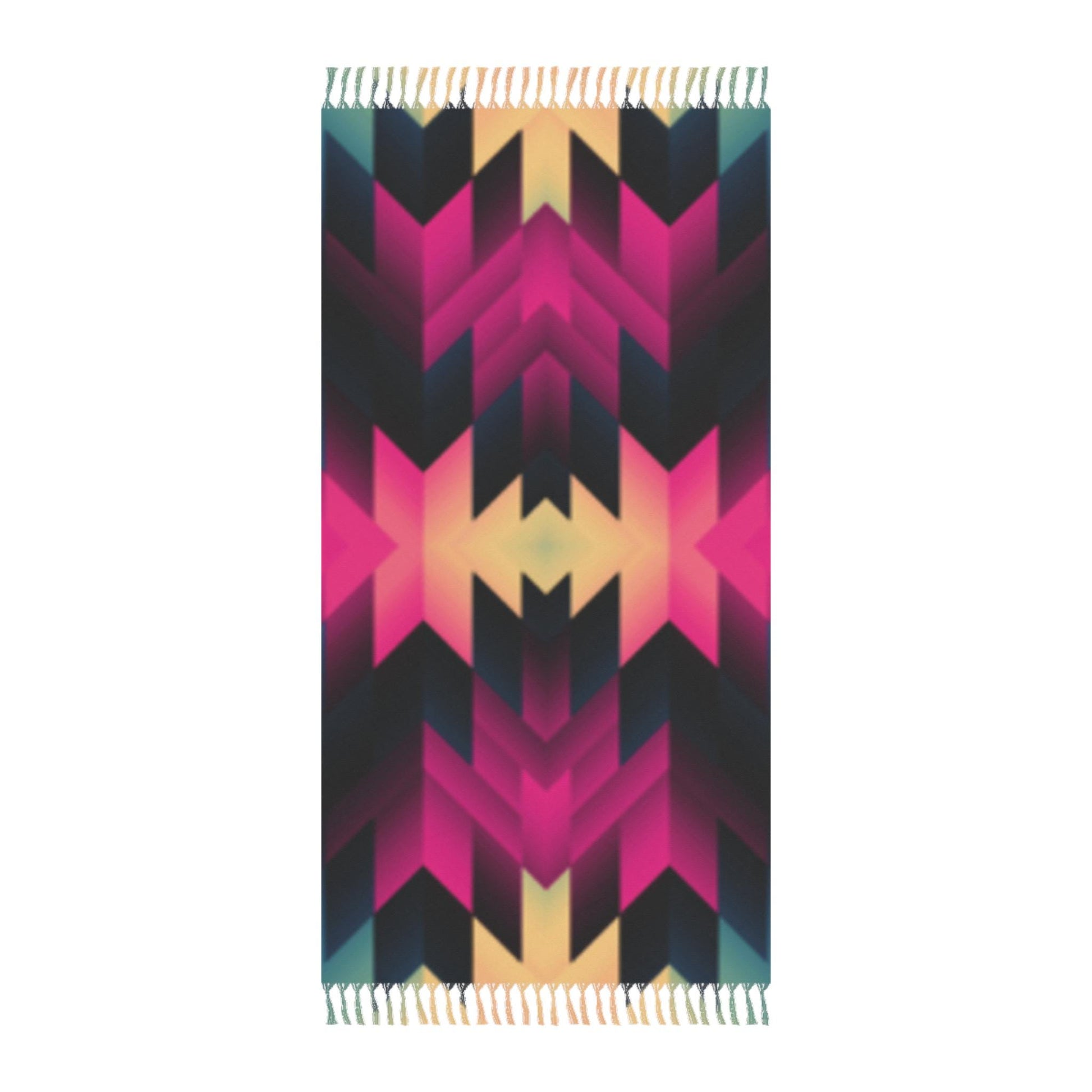 Boho Beach Towel - Vibrant Summertime Vibes, Perfect for Pool Days, Travel & Gifts for Beach Lovers, Style Your Summer Days!