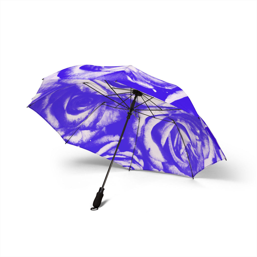 Chic Floral Foldable Umbrella, Compact Travel Umbrella, Stylish Rain Gear, Gift for Her, Rainy Day Essential, Unique Accessories