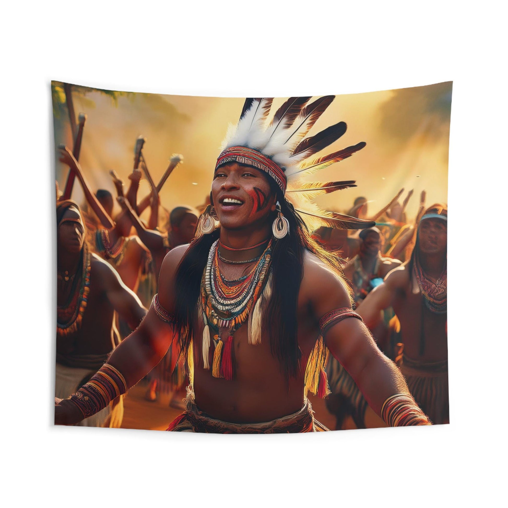 Bohemian Indoor Wall Tapestries, Tribal Home Decor, Ethnic Wall Art, Festival Celebrations, Room Aesthetics, Nature-Inspired