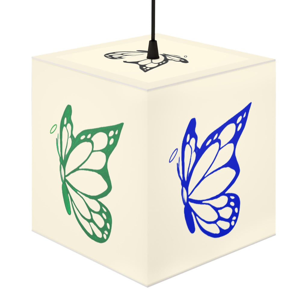 Halo Butterfly Logo Light Cube Lamp, Home Decor, Night Light, Unique Gift, Bedroom Accessory, Bohemian Style, Kids Room Decor