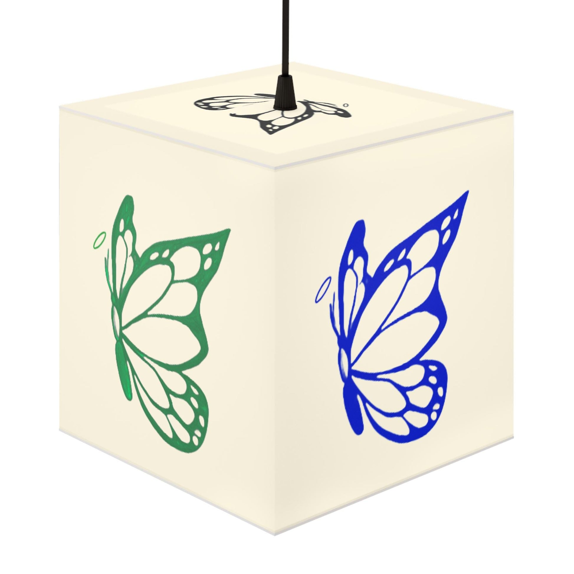 Halo Butterfly Logo Light Cube Lamp, Home Decor, Night Light, Unique Gift, Bedroom Accessory, Bohemian Style, Kids Room Decor