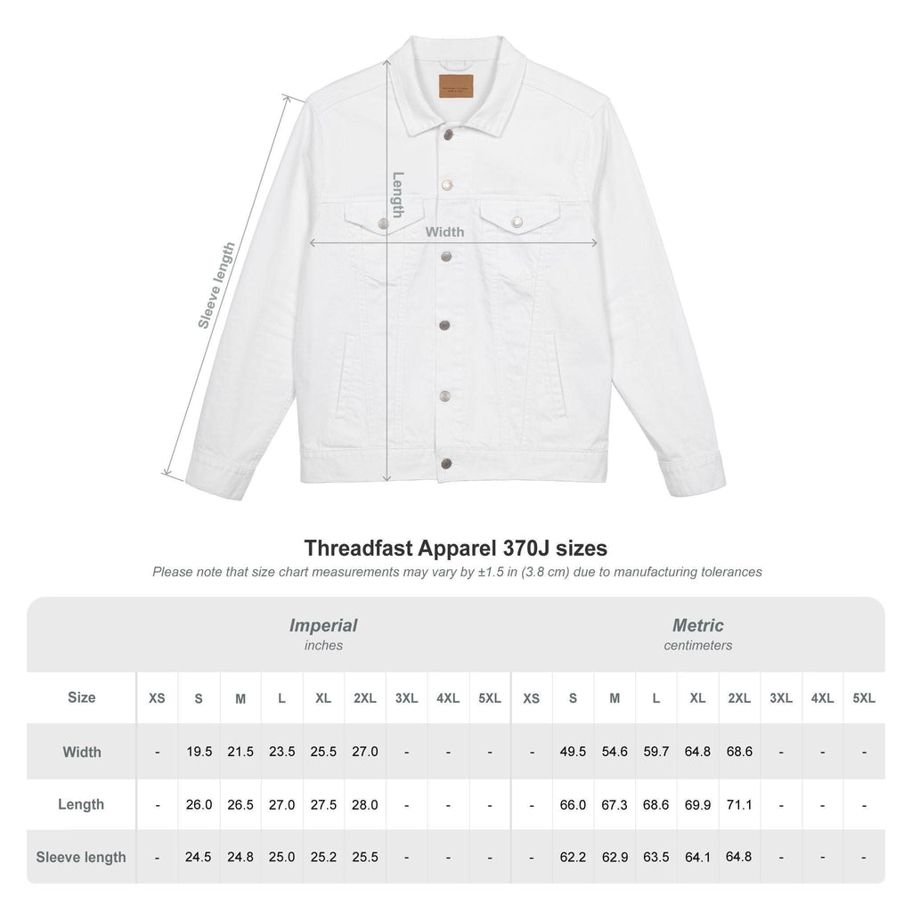 Embroidered Halo Butterfly Unisex Logo Denim Jacket, Casual Fashion, Unique Gift, Summer Outing, Streetwear, Personalized Style