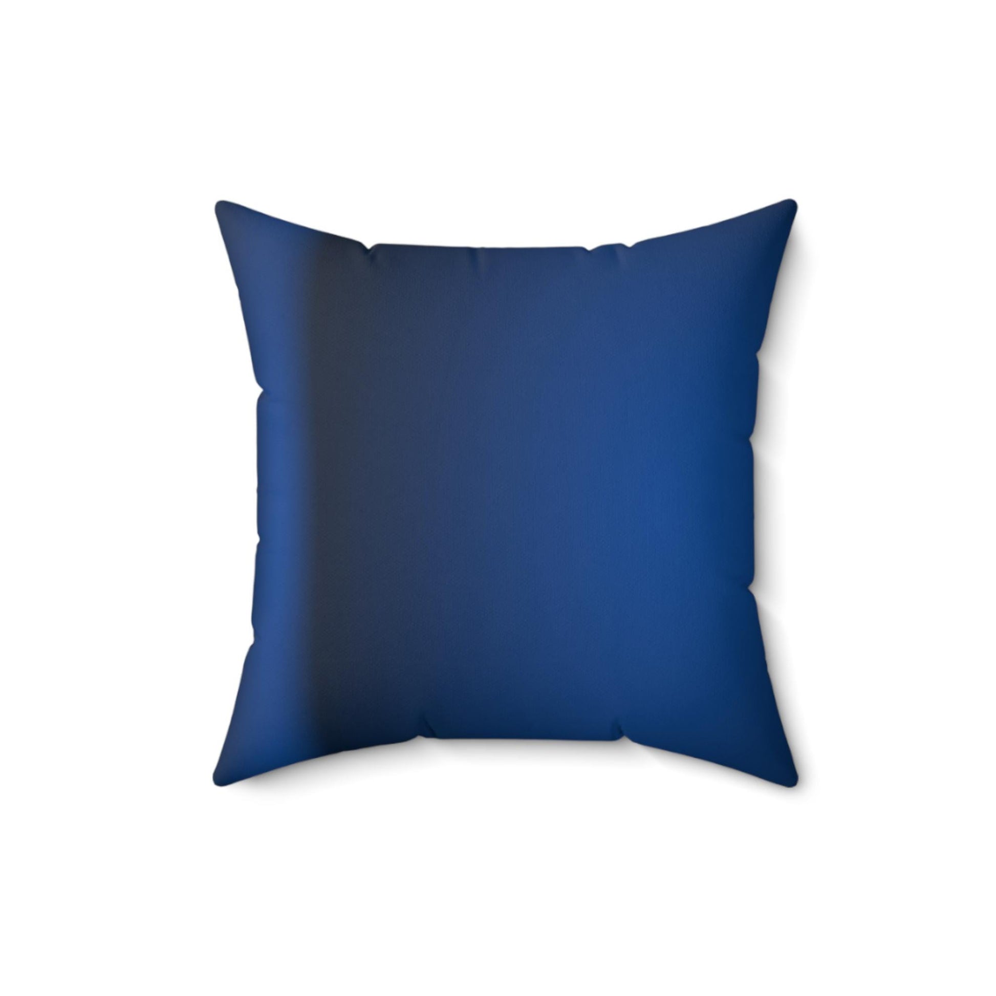 Blue Stained Glass Halo Butterfly Faux Suede Square Pillow Decorative Cushion, Cozy Home Accent, Butterfly Decor, Modern Sofa Pillow