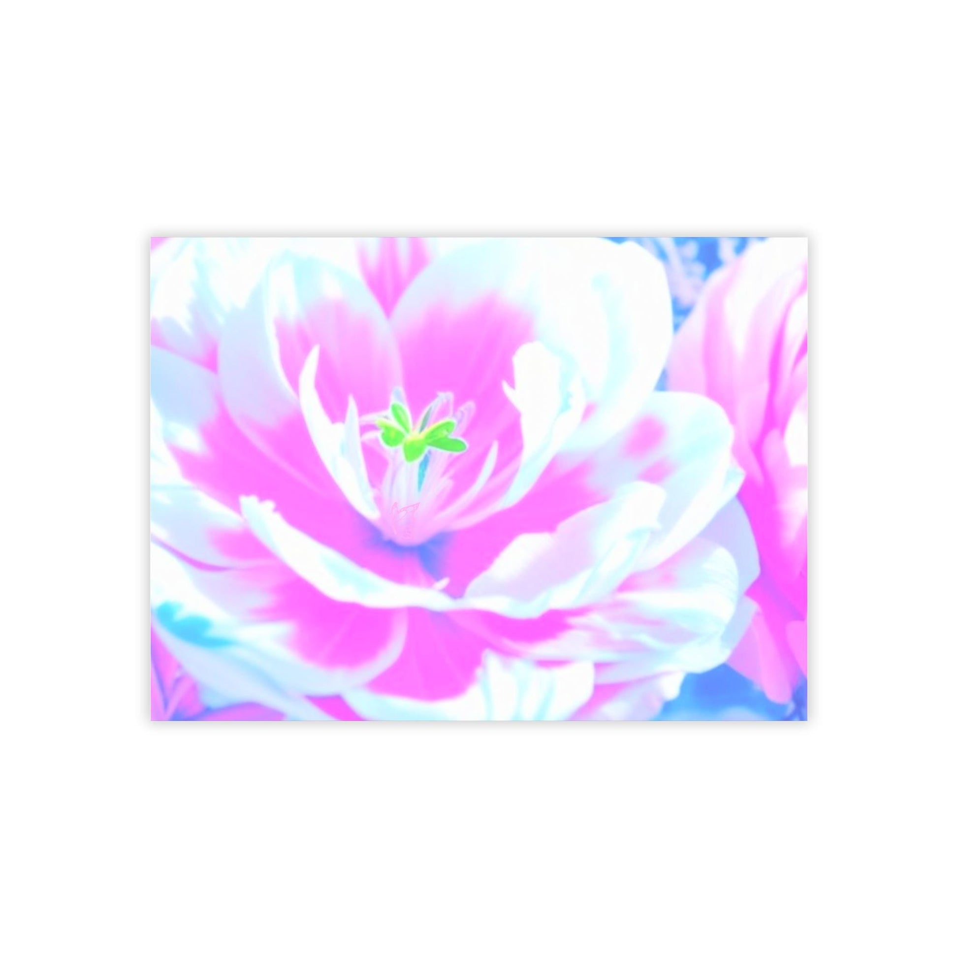 Bright Pink Floral Post-it® Note Pads for Creative Planning, Gift for Students Desk Organizer, Halo Butterfly, Office Supplies, Floral Decor