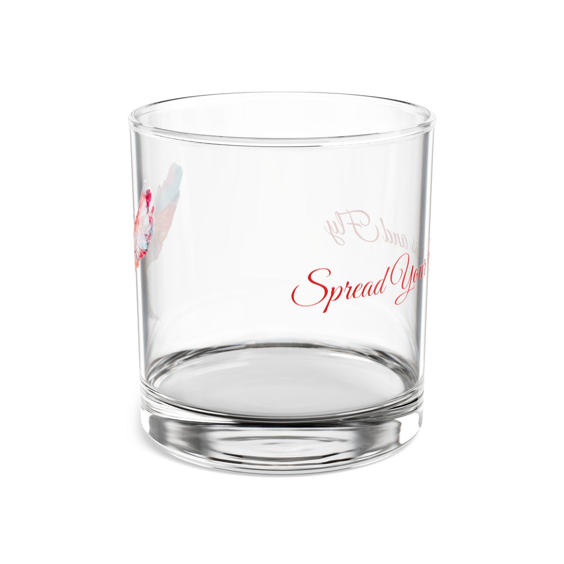 Colorful Hummingbird Rocks Glass, 10oz | Perfect for Gifts, Barware, Celebrations, Home Decor, Drinkware