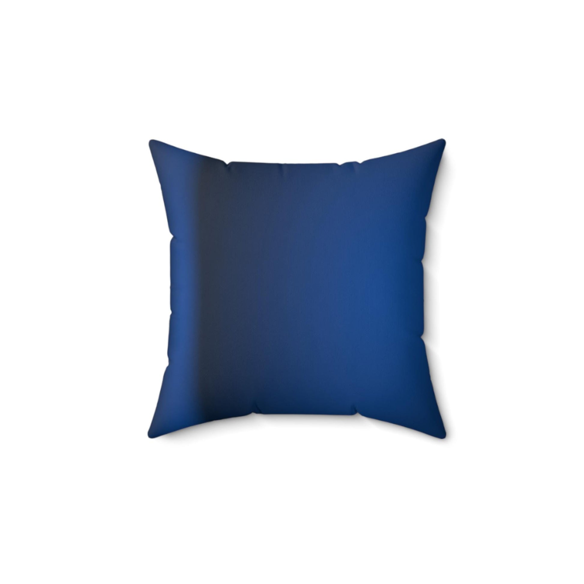 Blue Stained Glass Halo Butterfly Faux Suede Square Pillow Decorative Cushion, Cozy Home Accent, Butterfly Decor, Modern Sofa Pillow