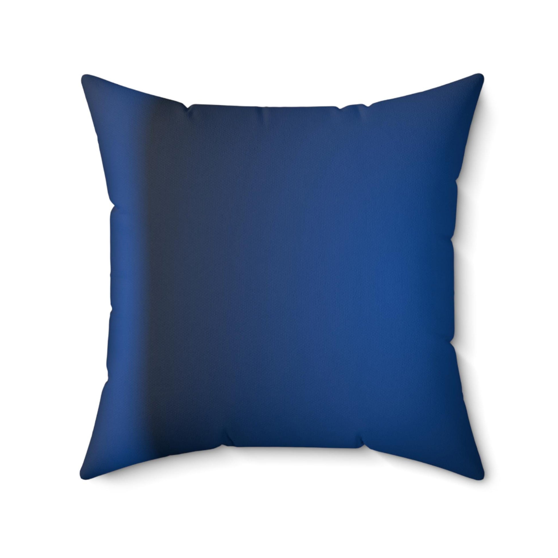 Blue Stained Glass Halo Butterfly Faux Suede Square Pillow Decorative Cushion, Cozy Home Accent, Butterfly Decor, Modern Sofa Pillow