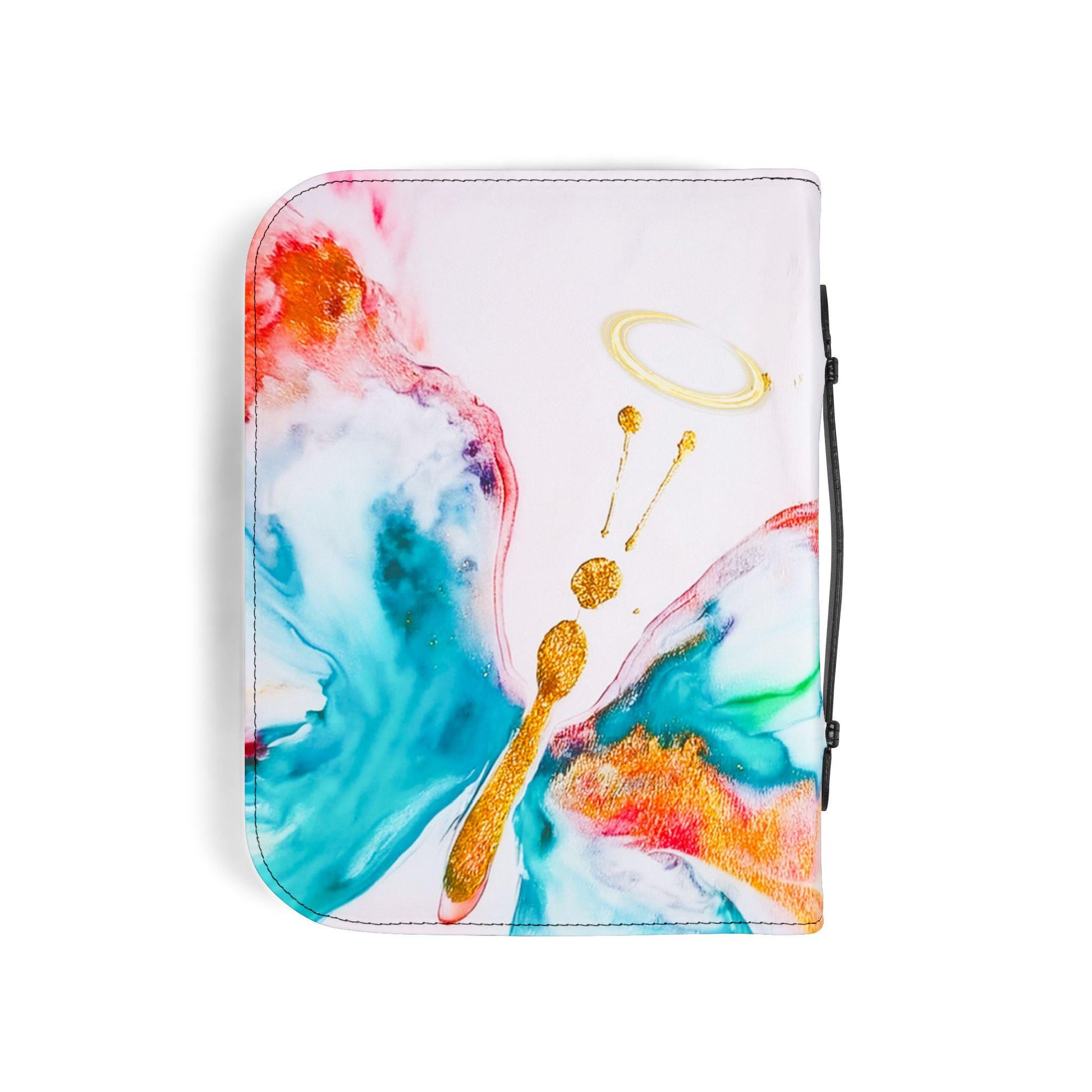 Bible Cover with Graceful Halo Butterfly and Divine Design | Christian Gifts, Inspirational Journal, Religious Keepsake, Faith-Based [...]