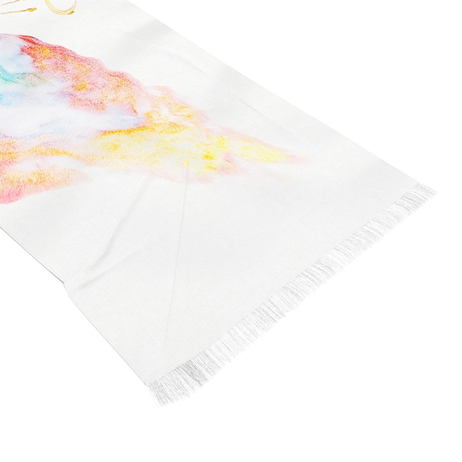 Colorful Halo Butterfly Light Scarf | Summer Accessories, Lightweight Scarf, Spring Fashion, Gift for Her, Boho Style