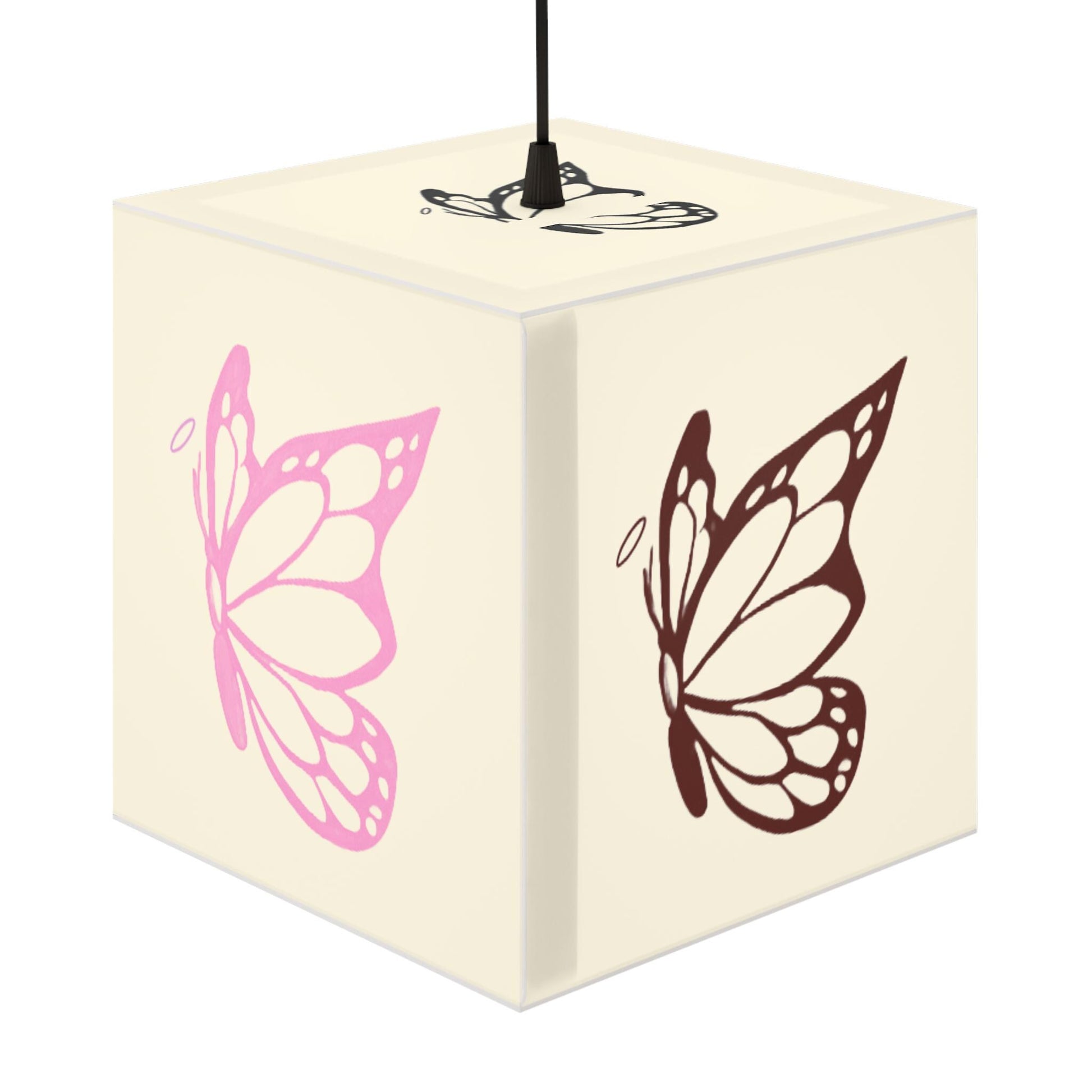Halo Butterfly Logo Light Cube Lamp, Home Decor, Night Light, Unique Gift, Bedroom Accessory, Bohemian Style, Kids Room Decor
