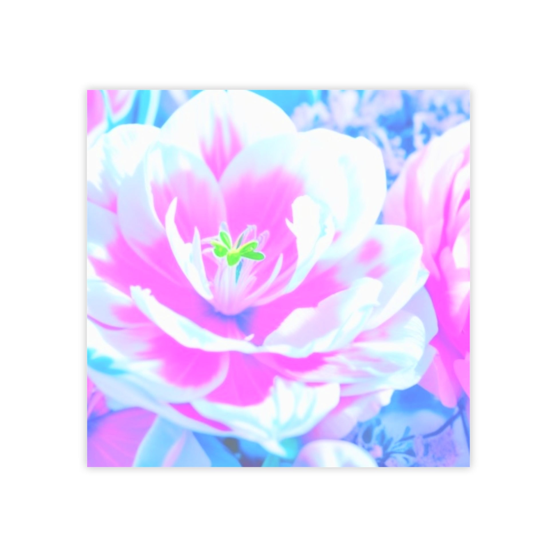 Colorful Floral Post-it® Note Pads for Creative Planning, Gift for Students, Desk Organizer, Office Supplies, Floral Decor