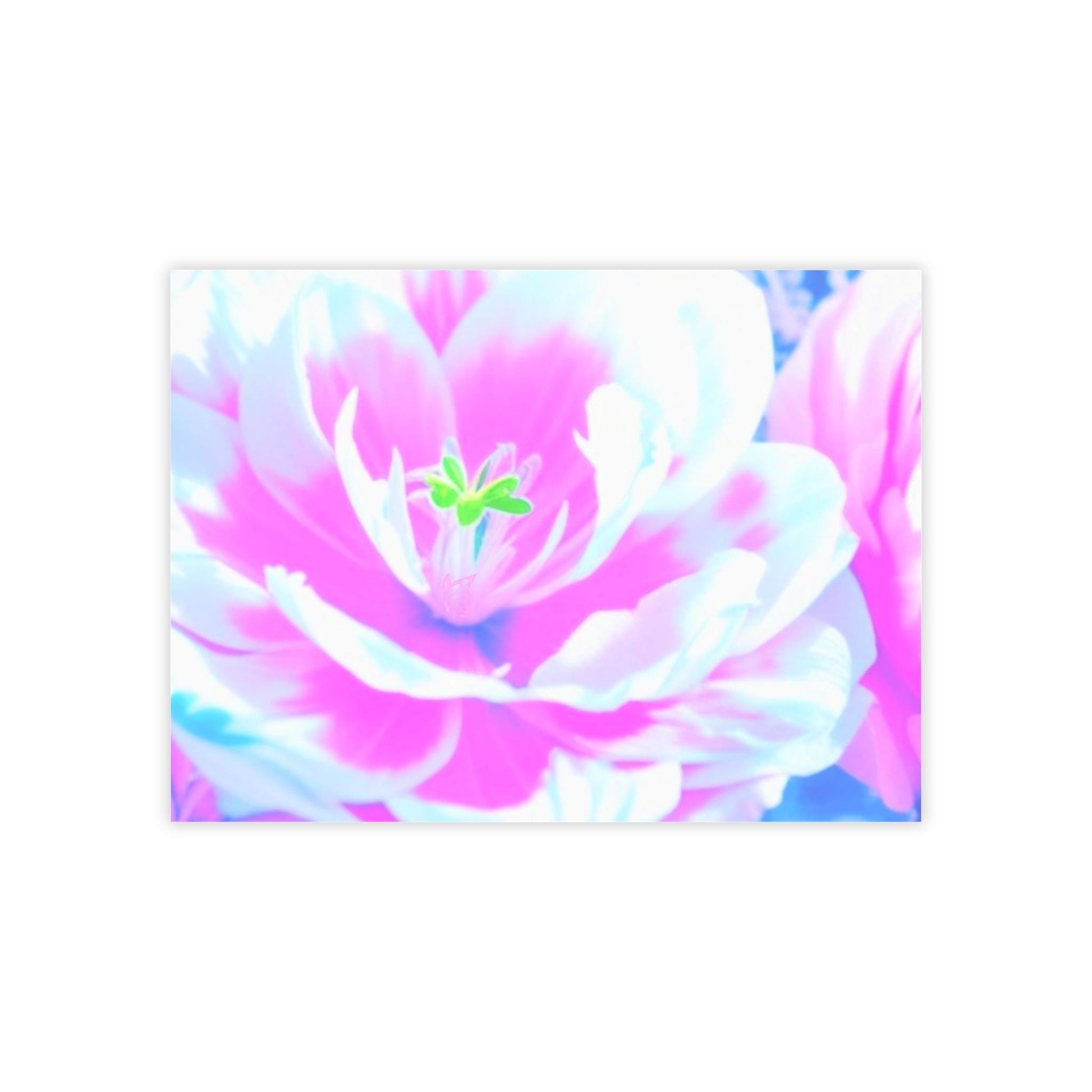 Bright Pink Floral Post-it® Note Pads for Creative Planning, Gift for Students Desk Organizer, Halo Butterfly, Office Supplies, Floral Decor