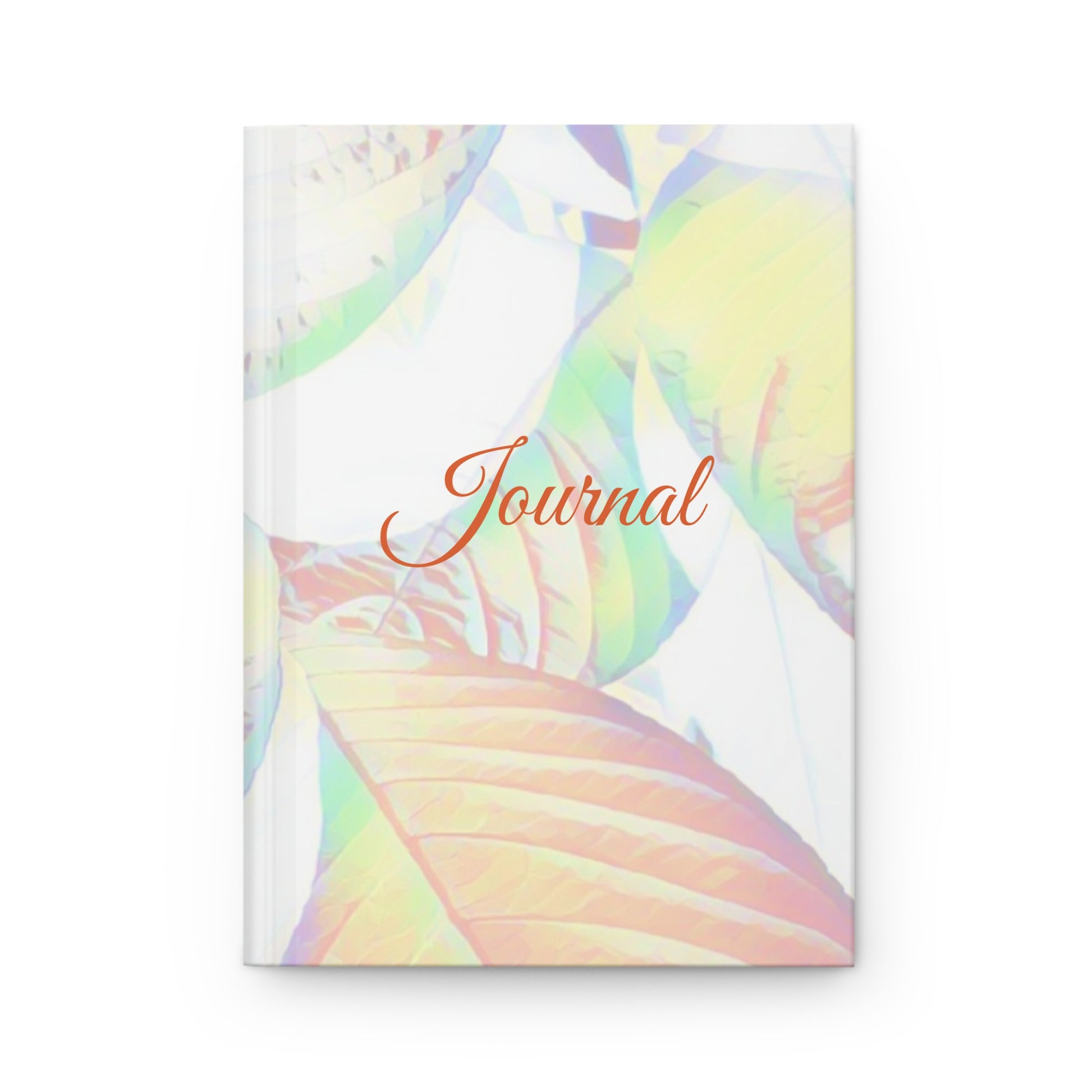 Colorful Leaf Hardcover Journal | Nature Inspired Notebook, Gift for Writers, Artist Sketchbook, Eco-Friendly Journal, Graduation Gift