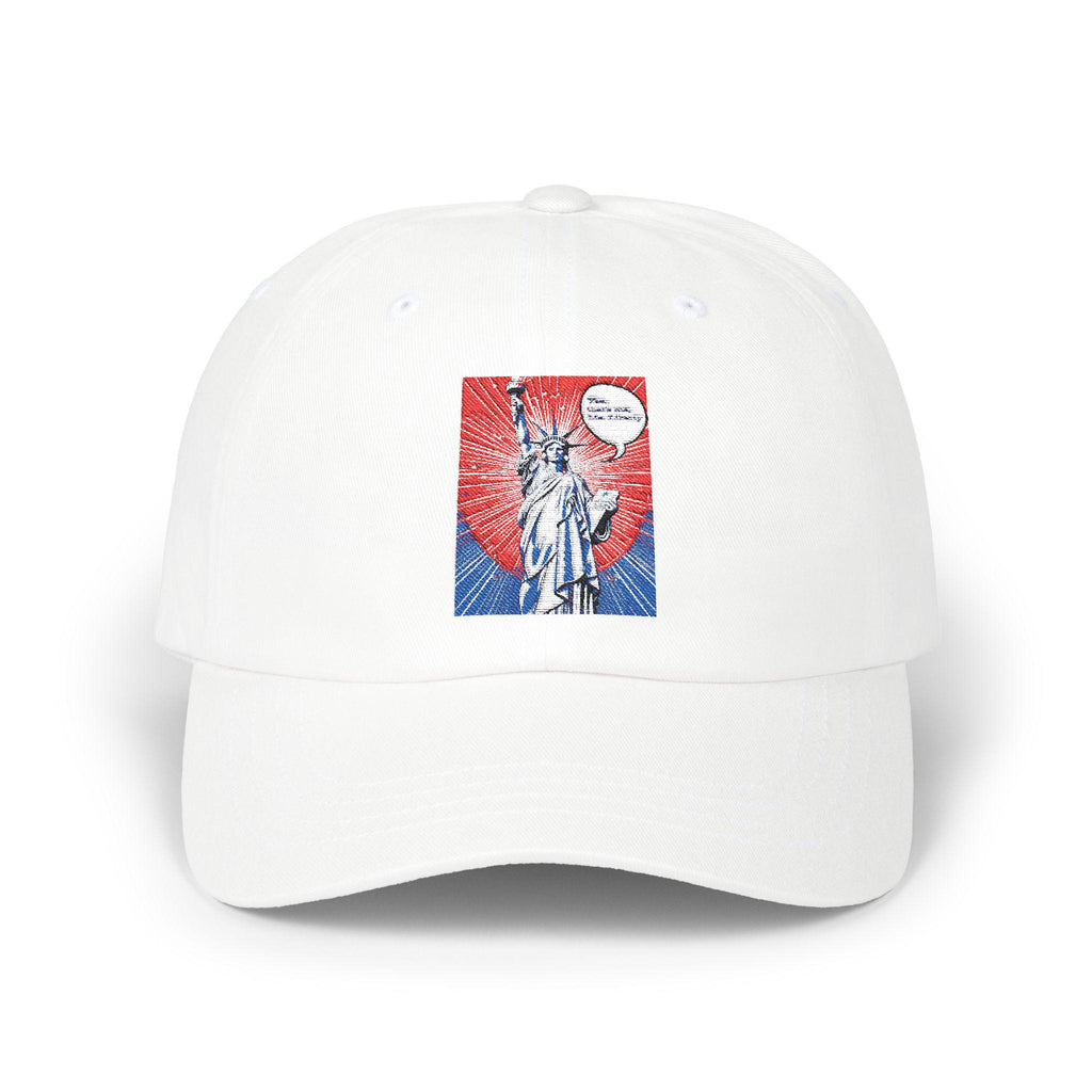 Classic Dad Cap with Liberty Design Cool Summer Hat, Gift for Fathers, Trendy Cap for Men, Casual Style, Patriotic Apparel