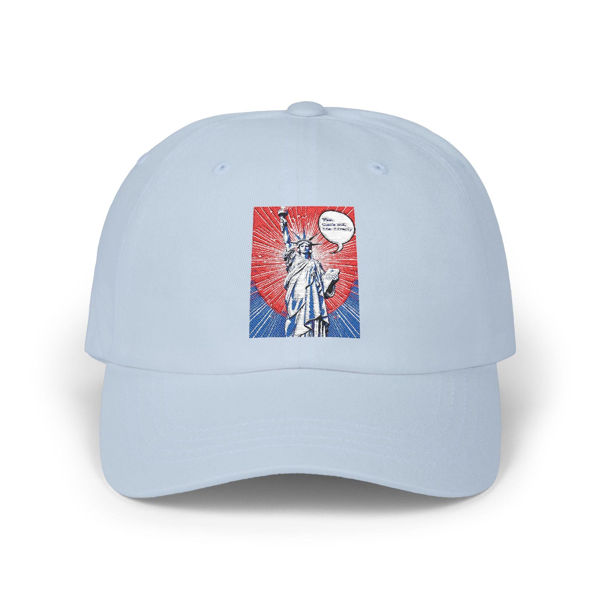 Classic Dad Cap with Liberty Design Cool Summer Hat, Gift for Fathers, Trendy Cap for Men, Casual Style, Patriotic Apparel