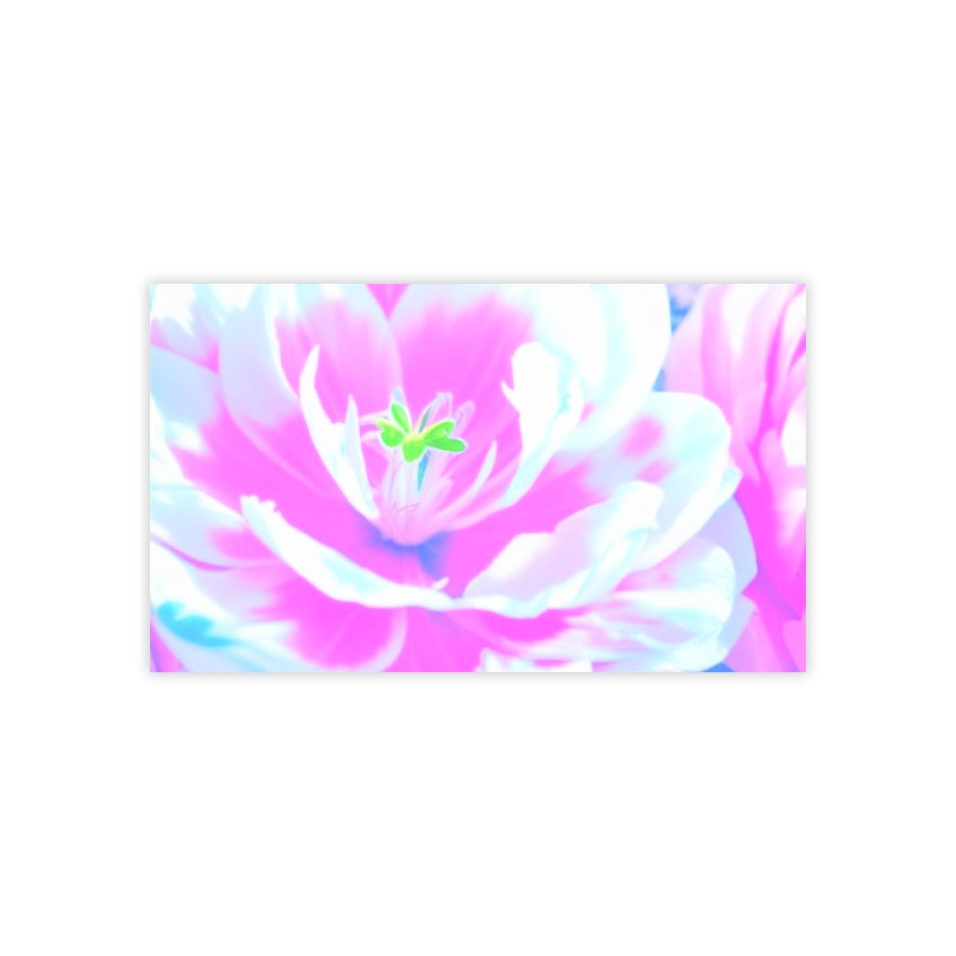 Bright Pink Floral Post-it® Note Pads for Creative Planning, Gift for Students Desk Organizer, Halo Butterfly, Office Supplies, Floral Decor