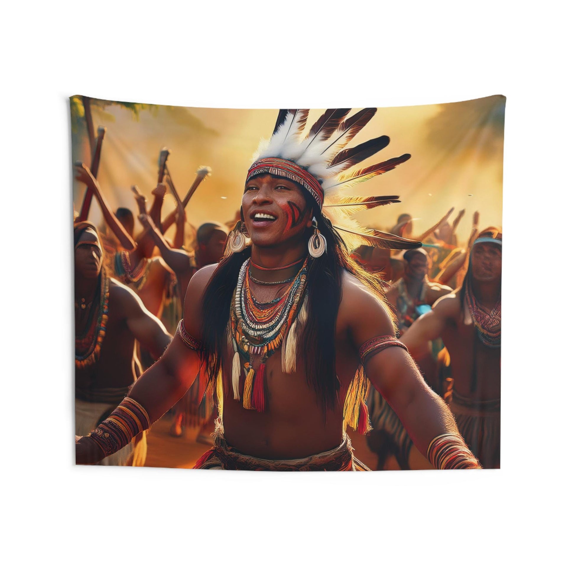 Bohemian Indoor Wall Tapestries, Tribal Home Decor, Ethnic Wall Art, Festival Celebrations, Room Aesthetics, Nature-Inspired