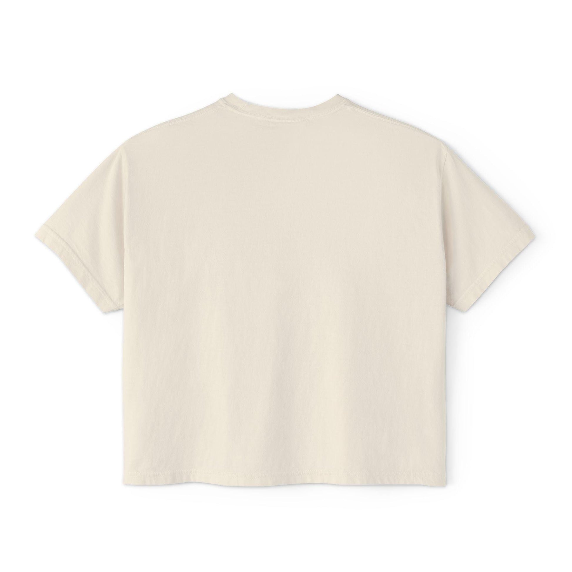 Bohemian Women's Boxy Tee, Cozy Summer Top, Spiritual Apparel, Casual Daily Wear, Festival Vibes, Art Tee